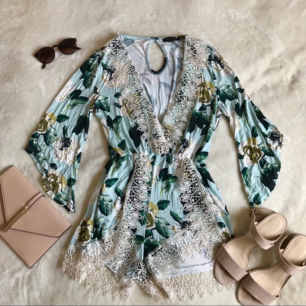 Floral Romper